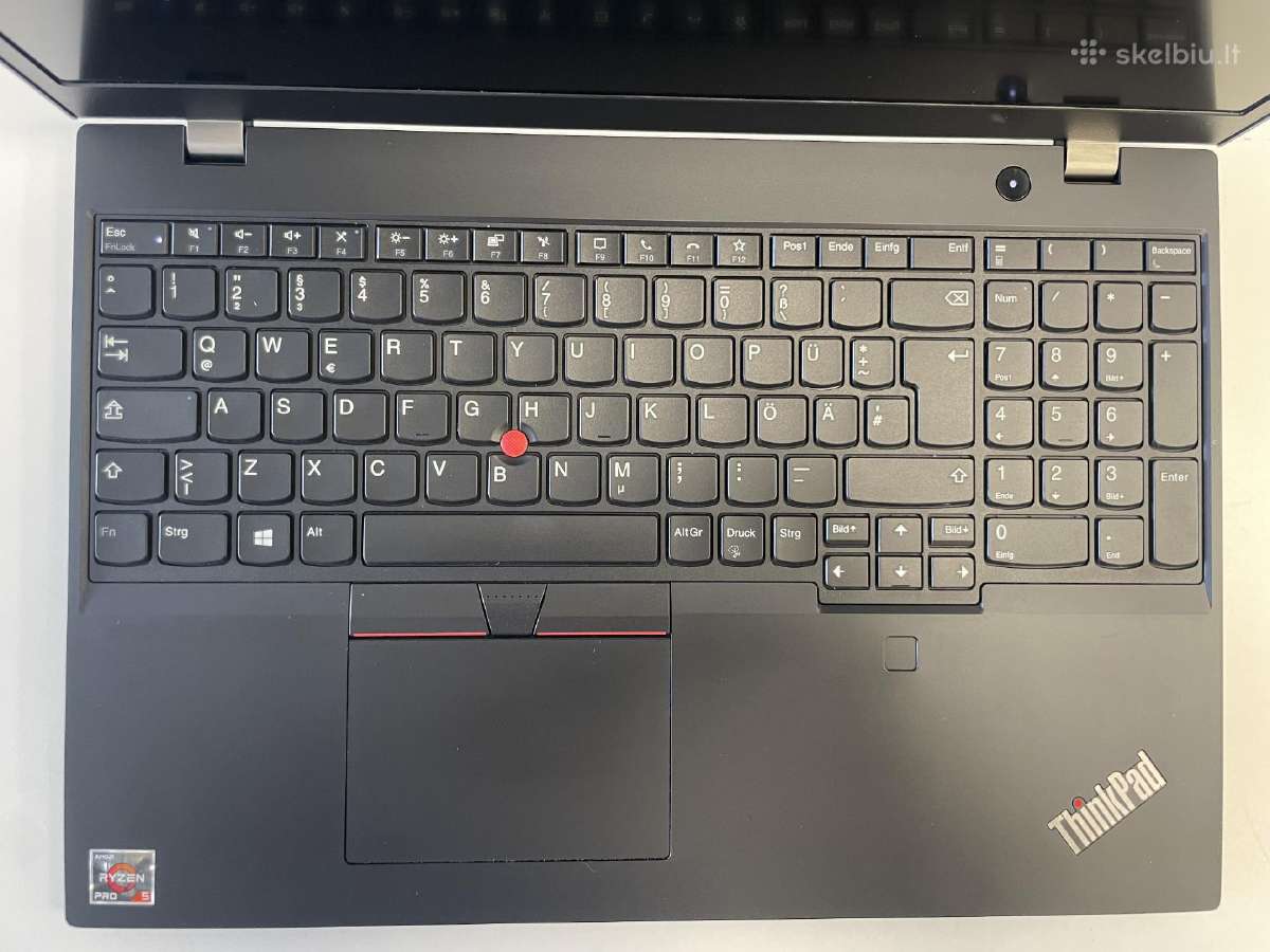 Lenovo Thinkpad L15 Gen1 Ryzen5 Pro4650u 16ram 512 - nuotraukos Nr. 4