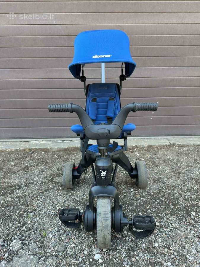 Doona triratukas Liki Trike S3 Deep Blue - nuotraukos Nr. 2