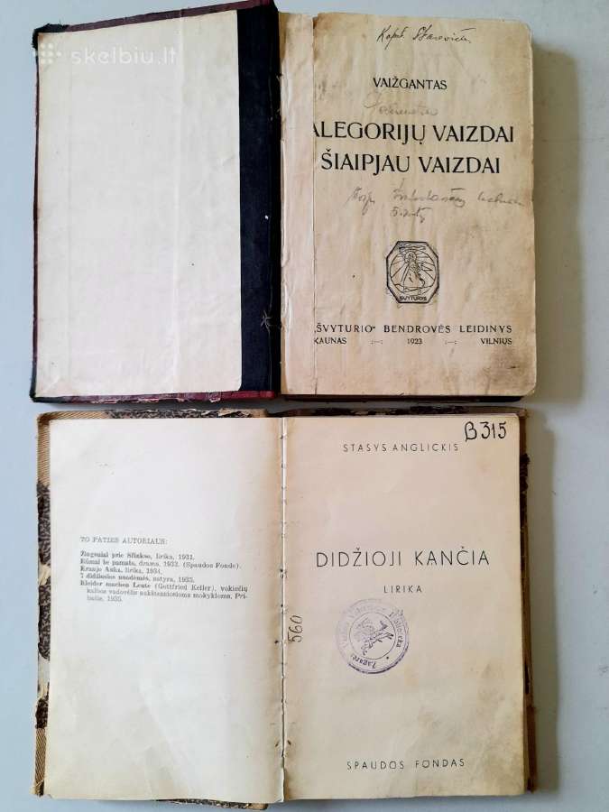 Knygos 1923-1937m