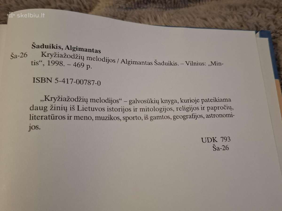Kryžiažodžiai - nuotraukos Nr. 10