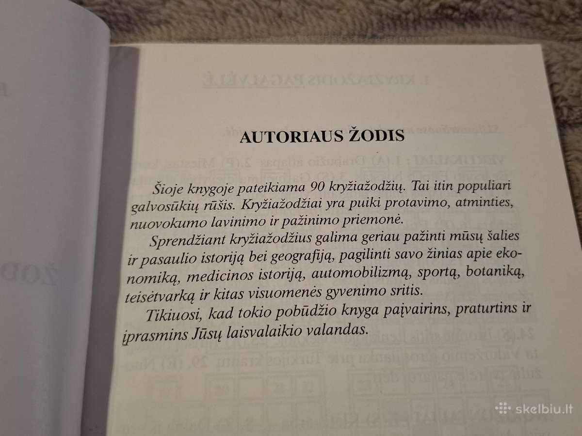 Kryžiažodžiai - nuotraukos Nr. 13