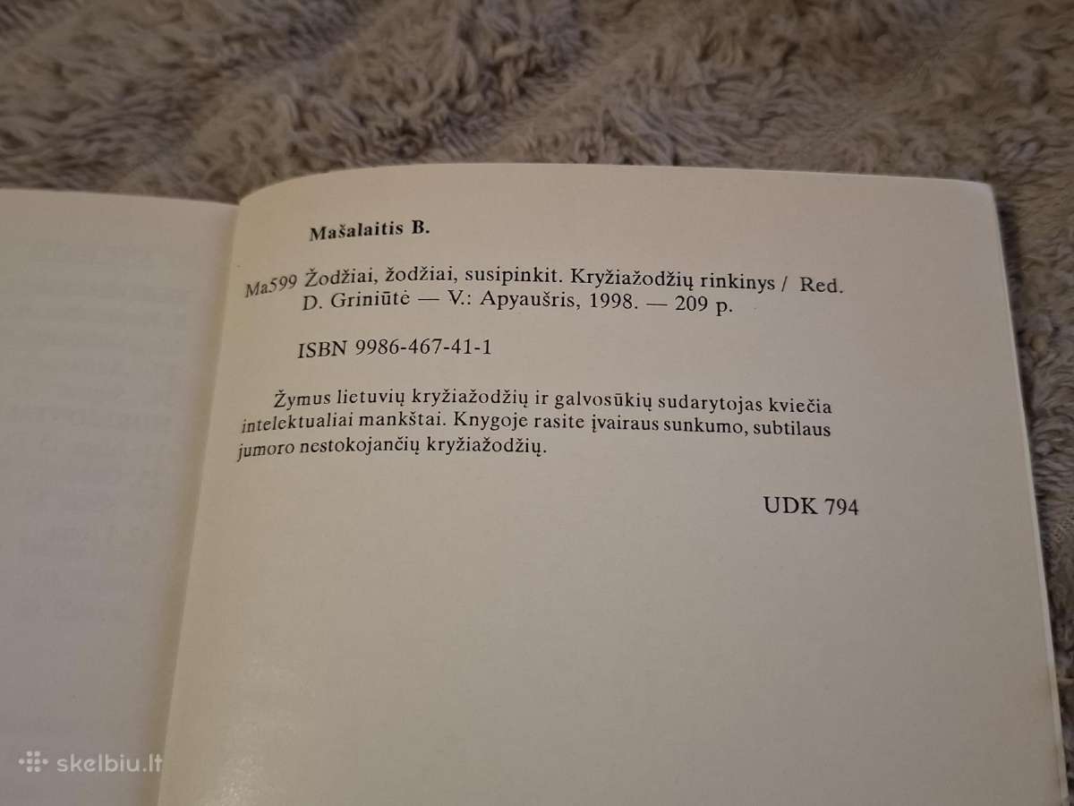 Kryžiažodžiai - nuotraukos Nr. 18
