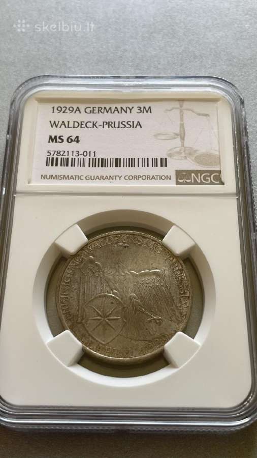 1929m. 3 markės Prūsija