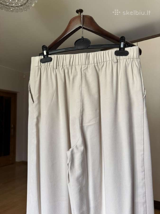 Mango naujos plačios kelnės 40/42 dydis - nuotraukos Nr. 18