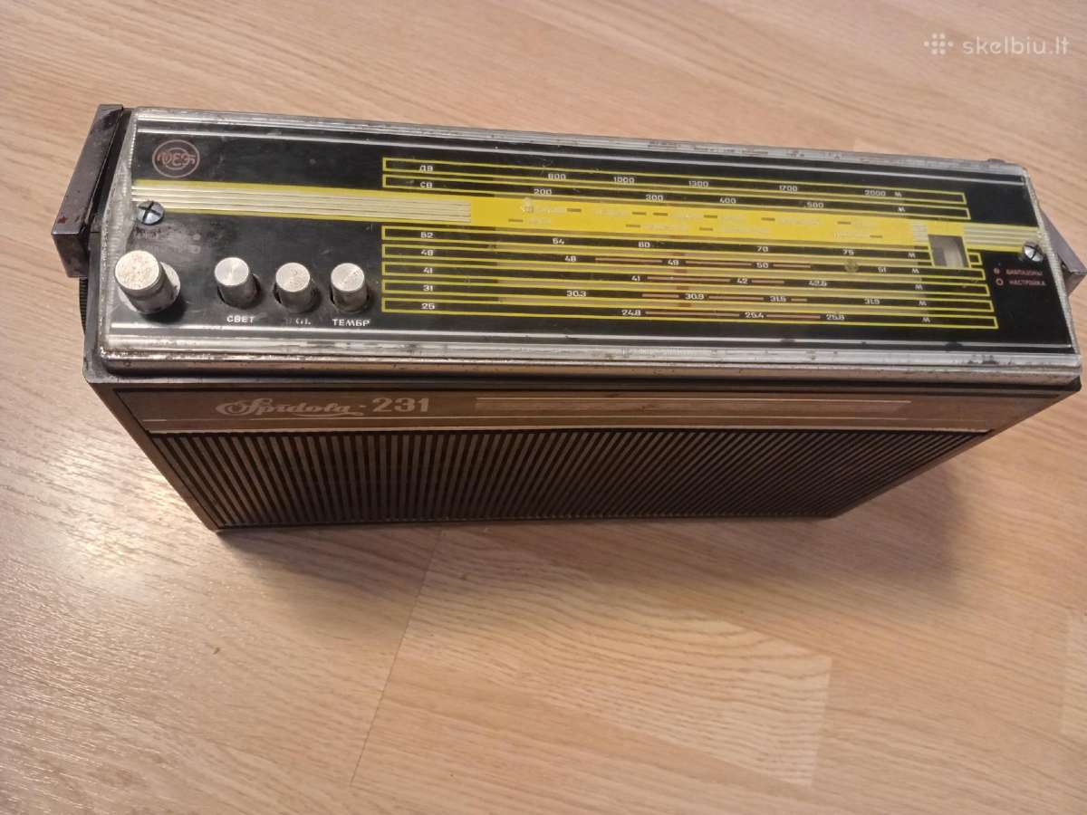 Retro radija Spidola 231 - nuotraukos Nr. 2