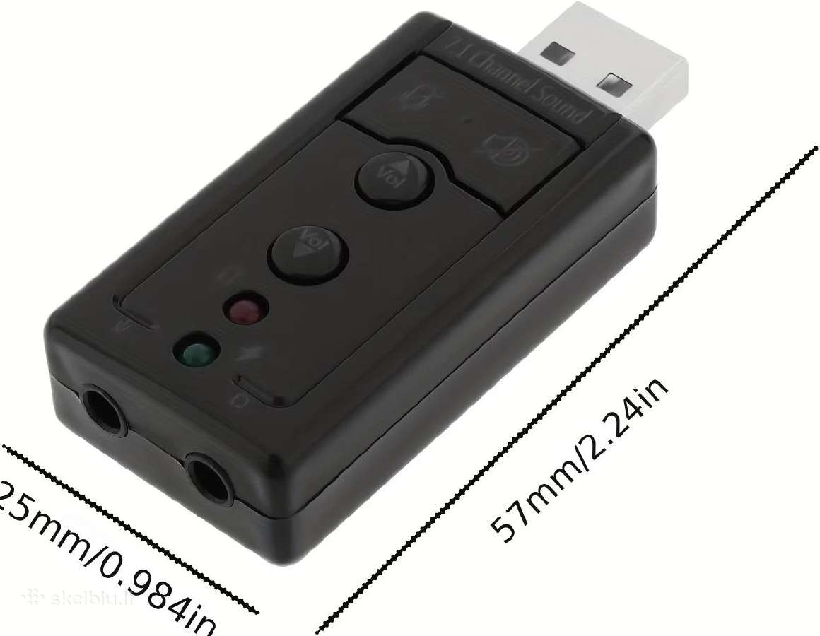 Išorinis Usb garso modulis - nuotraukos Nr. 2