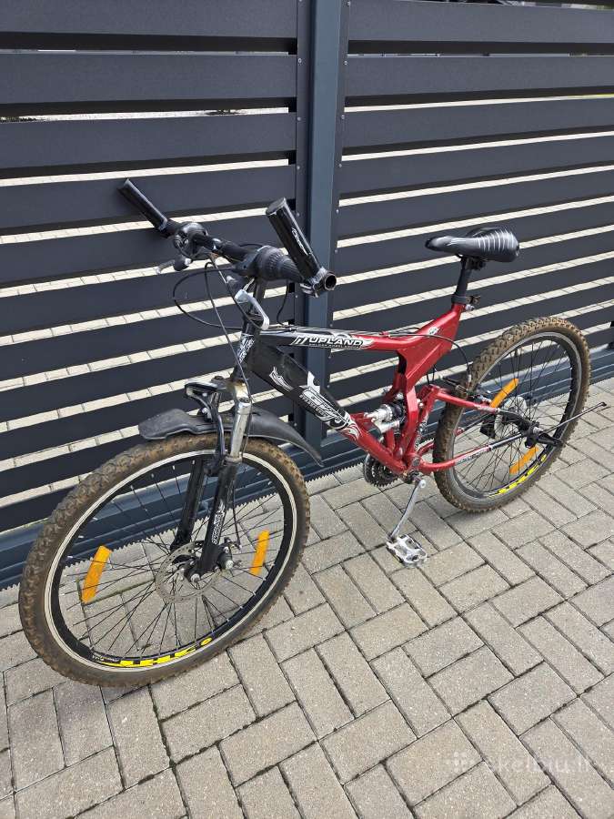 Kalnų dviratis M ar L dydis, 50cm rėmas, 26" ratai - nuotraukos Nr. 2