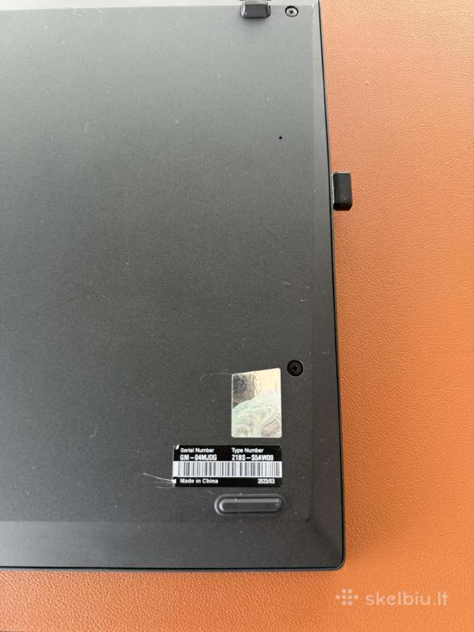 Lenovo T14s Gen 3 i7 32gb 512gb - nuotraukos Nr. 5