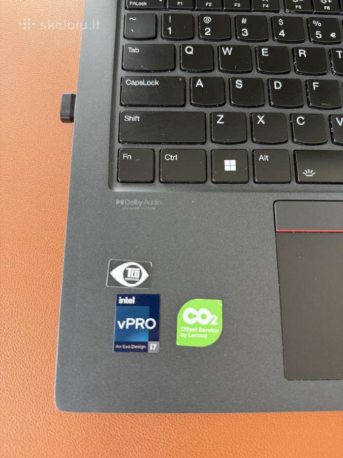 Lenovo T14s Gen 3 i7 32gb 512gb - nuotraukos Nr. 9