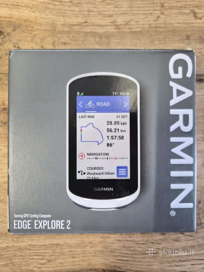 Garmin edge explorer 2 dviračio navigacija