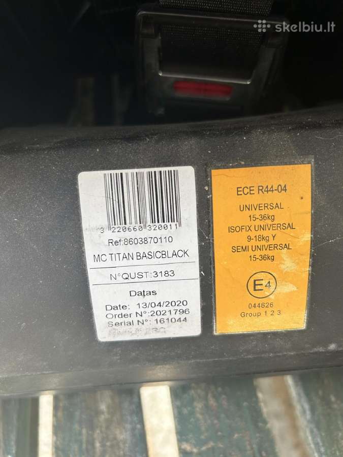 Vaikiška automobilio kedute - nuotraukos Nr. 5
