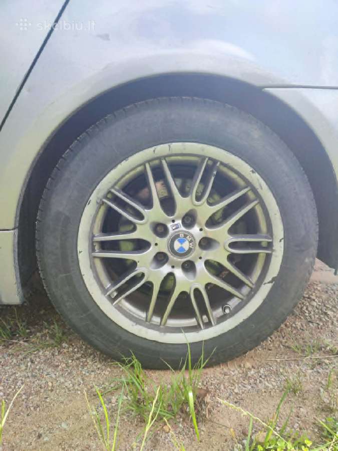 4 vnt. originalių Bmw E39 R18 ratlankių komplektas - nuotraukos Nr. 2