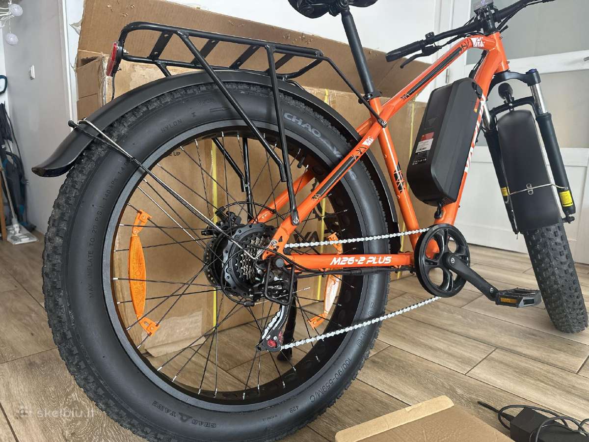 Elektrinis dviratis Varun M26-2 Plus rida tik 57km - nuotraukos Nr. 2