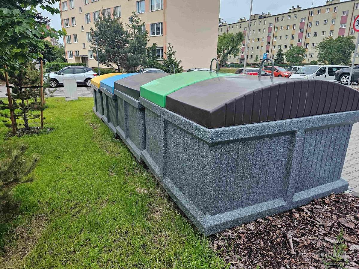 Pusiau požeminiai, požeminiai atliekų konteineriai - nuotraukos Nr. 3