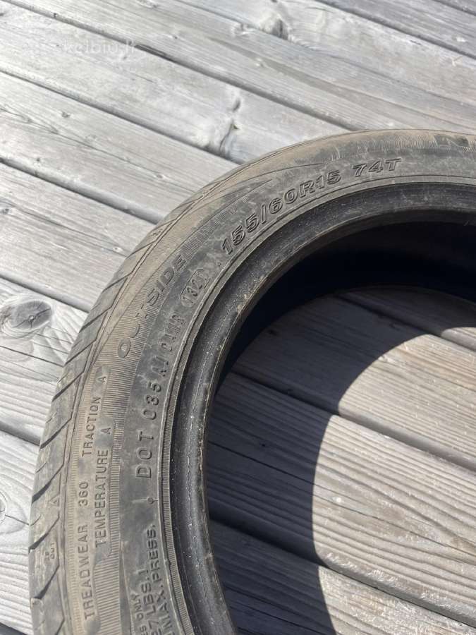 Nexen 155 60 r15 (4vnt) + ligier bagazines dangtis - nuotraukos Nr. 3