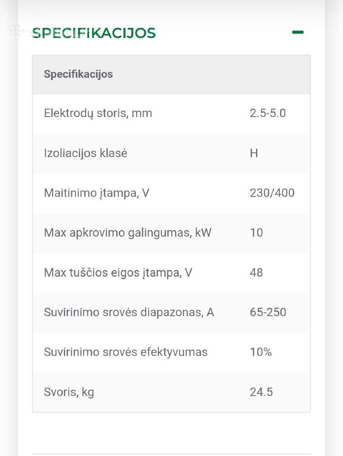 Suptec austria bx1-250c suvirinimo aparatas - nuotraukos Nr. 2