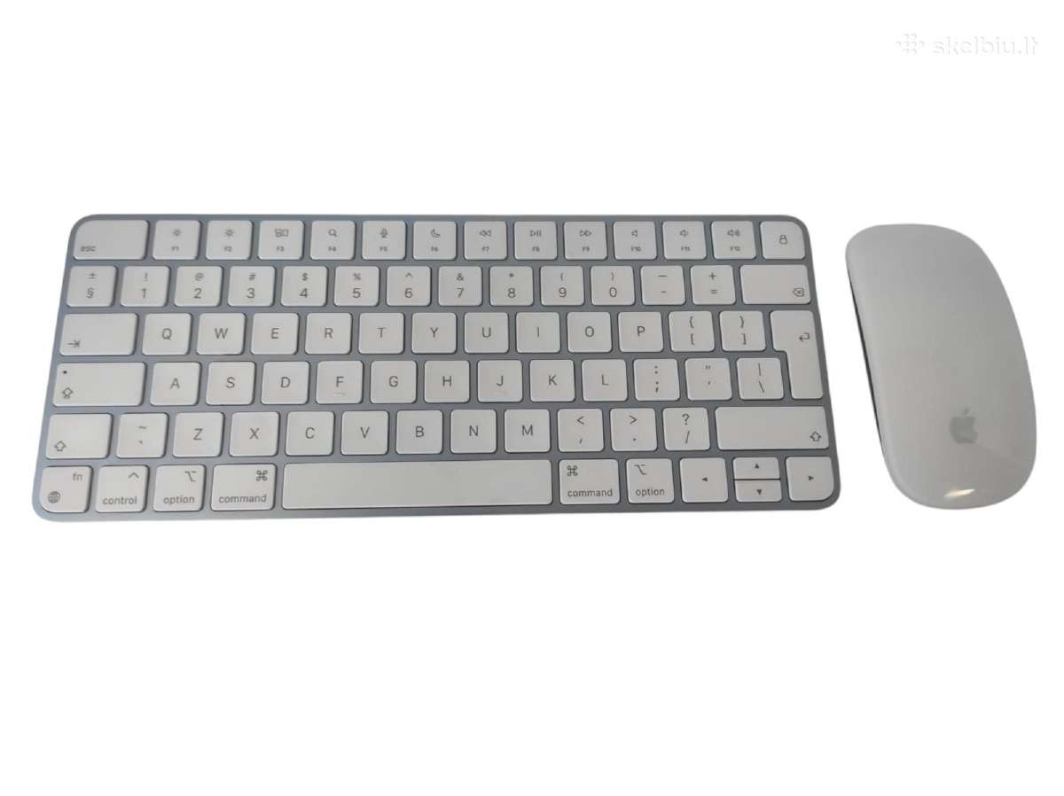 Apple Magic Keyboard (a2450)+magic Mouse 2 (A1657) - nuotraukos Nr. 2