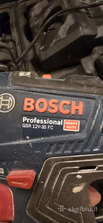 Suktukas bosch 12v su perfo galva - nuotraukos Nr. 2