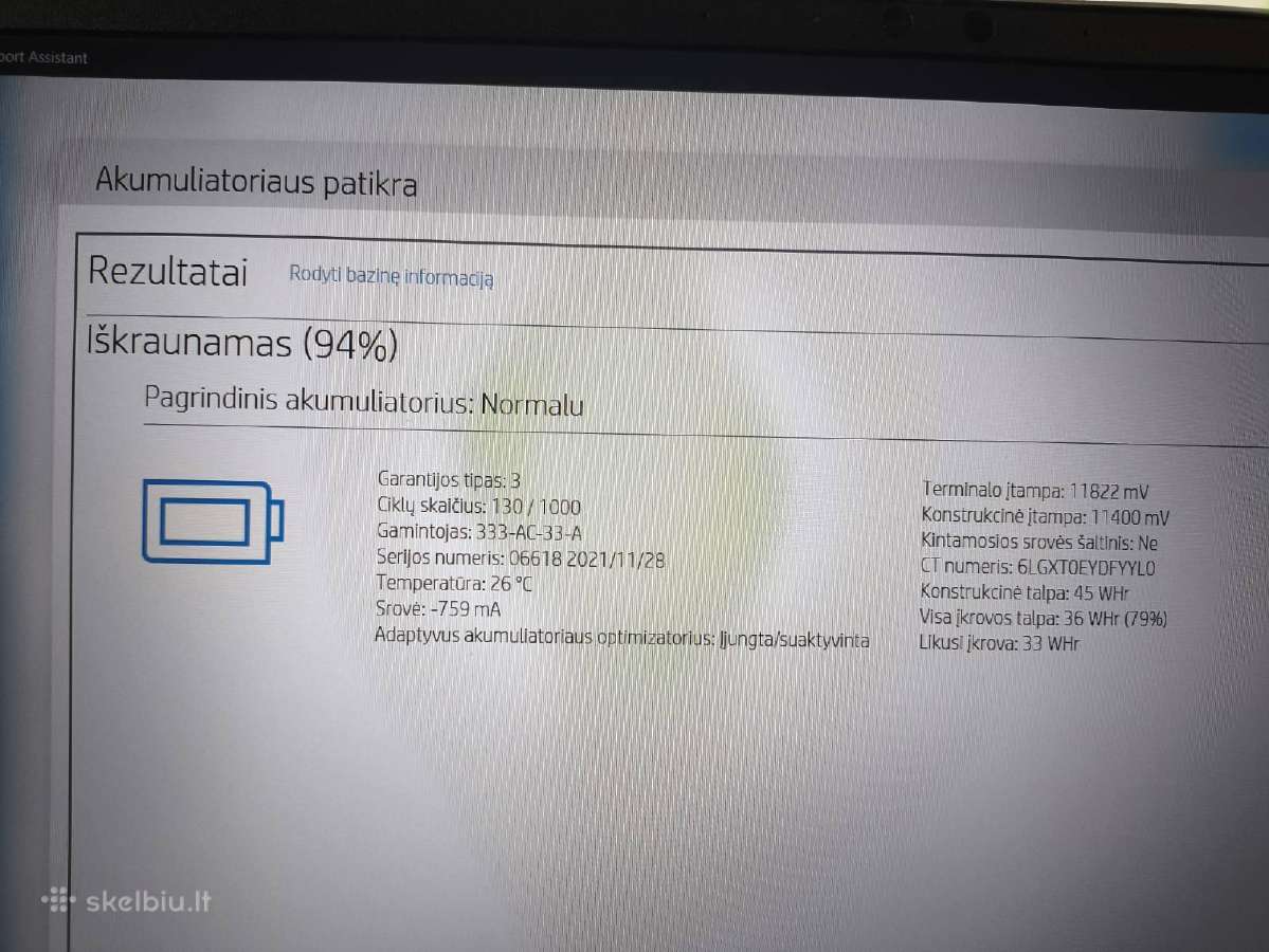 Probook 650 G8 15.6 Fhd Ips i7-1165g7 32gb 512gb - nuotraukos Nr. 8