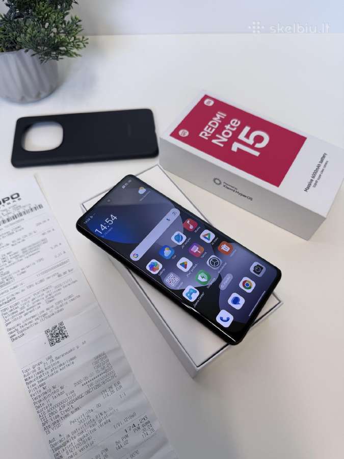 Xiaomi Redmi Note 15 - su garantija