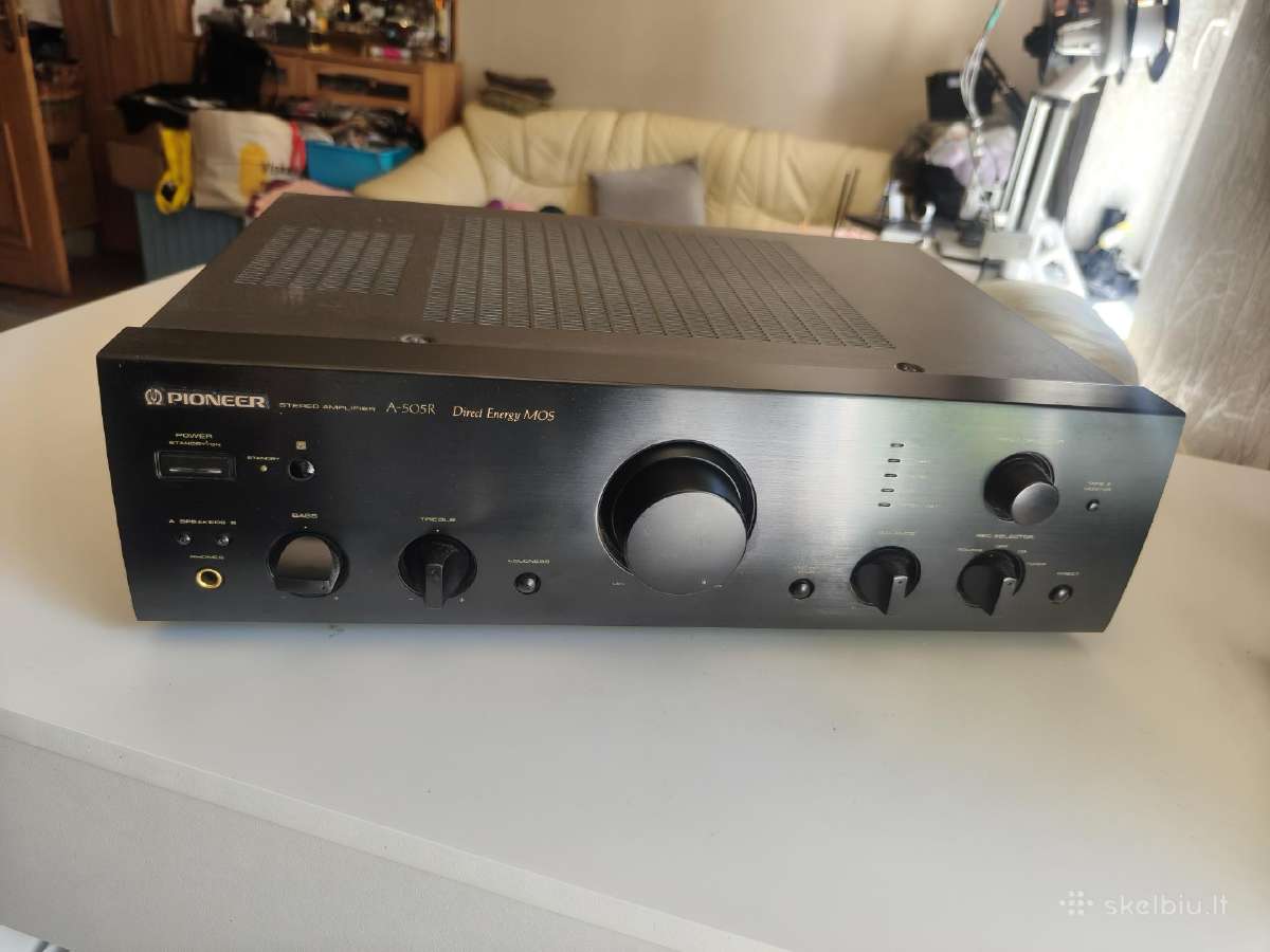 Pioneer A-505r - pagaminta Japonijoje 1997 metais