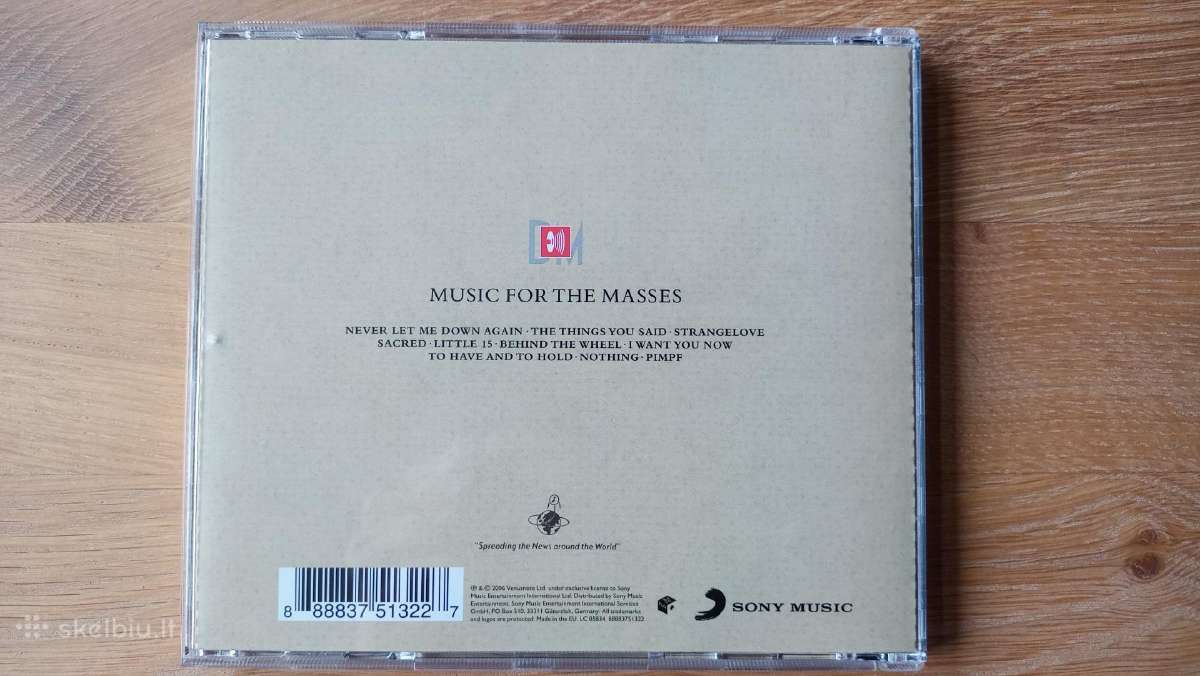 Depeche mode - Music for the masses (remaster) - nuotraukos Nr. 2