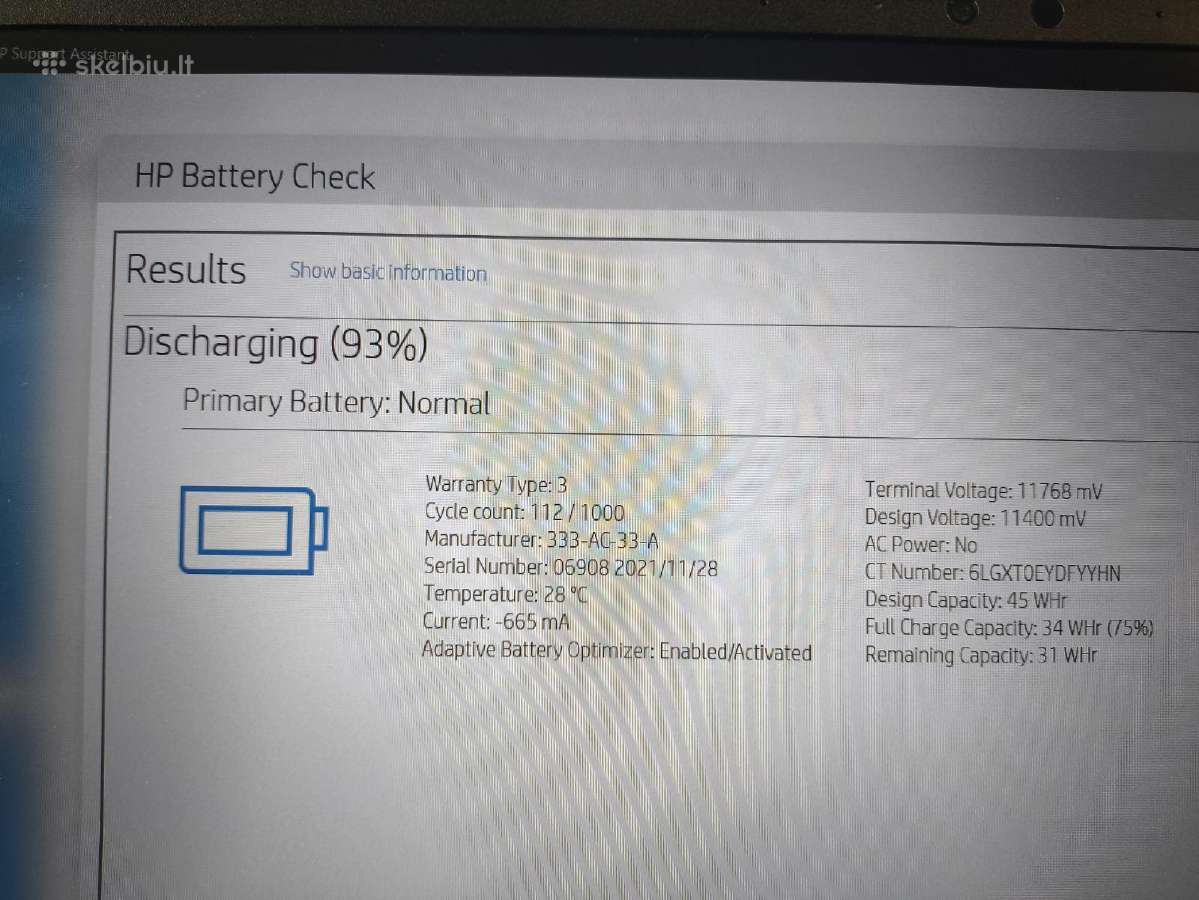 Probook 650 G8 15.6 Fhd Ips i7-1165g7 32gb 512gb - nuotraukos Nr. 9