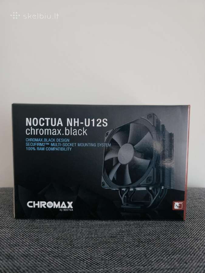 Naujas Noctua Nh-u12s chromax.black Cpu aušintuvas - nuotraukos Nr. 3