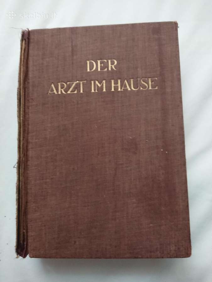 Knyga 1923 metu, Gydytojas Namuose,vokieciu Kalba