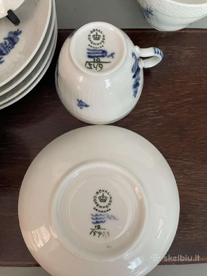 Vintažinis Royal Copenhagen kavos rinkinys (6) - nuotraukos Nr. 6