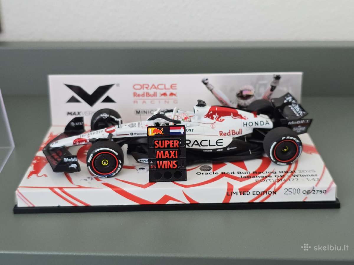 Minichamps 1:43 Redbull Max Verstappen Japan 2025