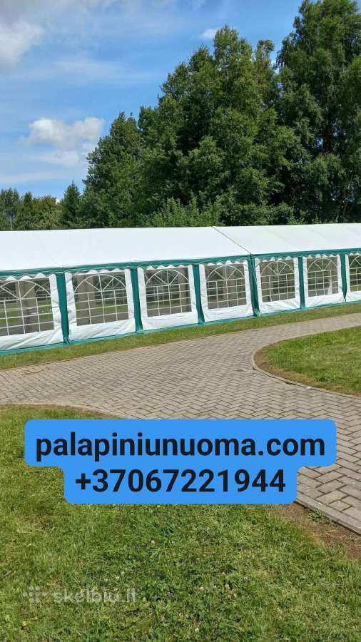Šventinių palapinių nuoma, pardavimas Lauko baldai - nuotraukos Nr. 22