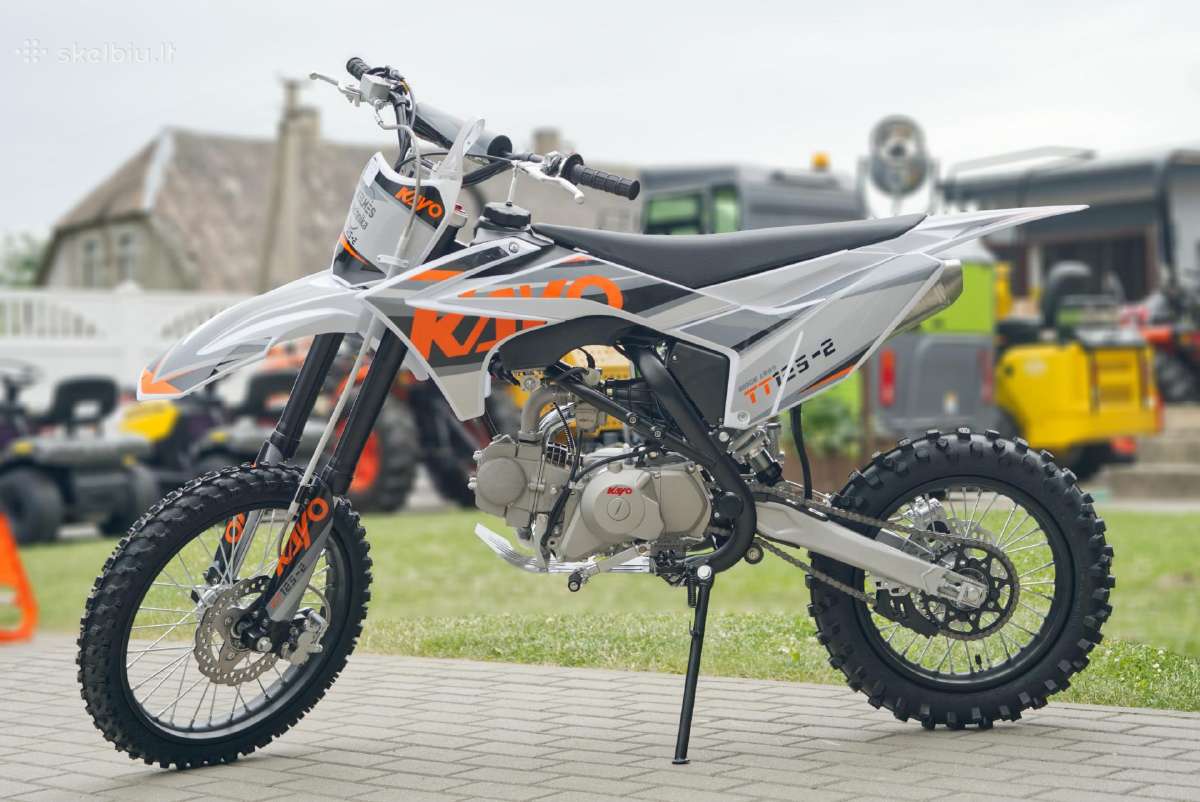 Vaikiškas Krosinis Motociklas Kayo Tt140-2 (2026) - nuotraukos Nr. 4