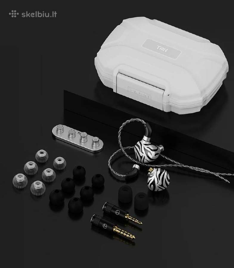 Trn white tiger iem ausinės