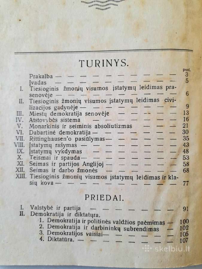 Šimtametė knyga "Seimas ir demokratija" 1923m - nuotraukos Nr. 3