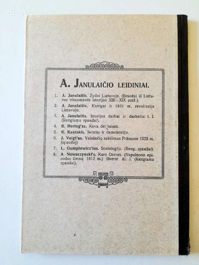 Šimtametė knyga "Seimas ir demokratija" 1923m - nuotraukos Nr. 4