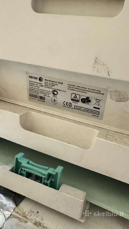 Spausdintuvas Xerox Workcenter 3325 - nuotraukos Nr. 4