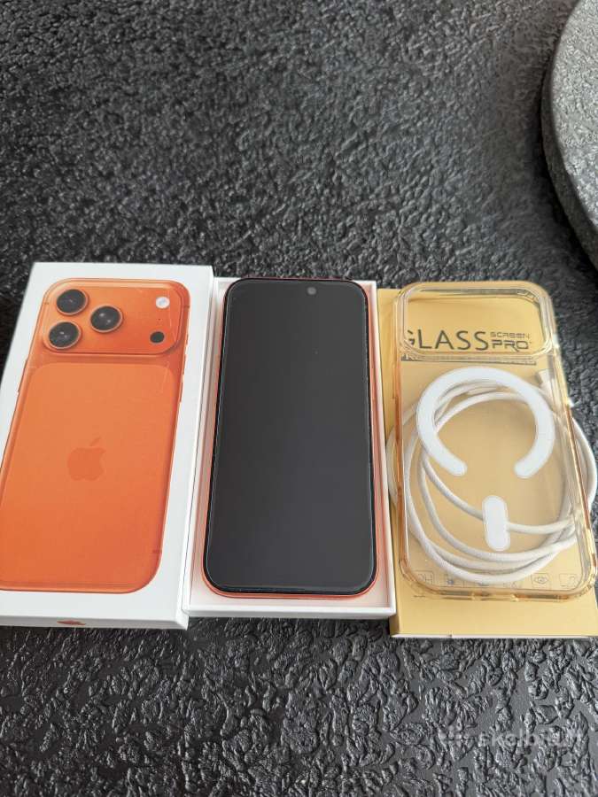 Kaip naujas iPhone 17 pro 256gb oranžinis