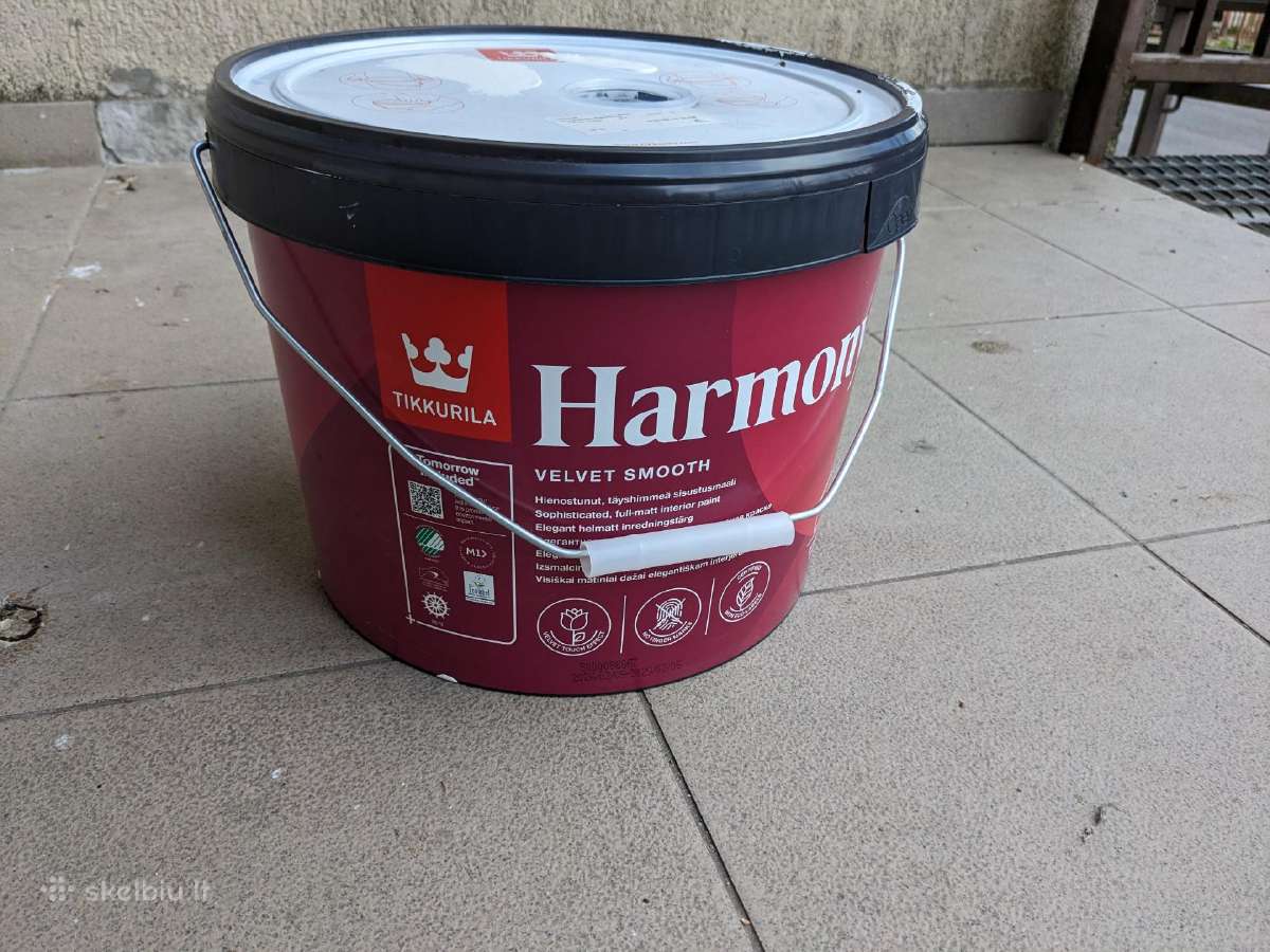 Akriliniai Tikkurila sienu dazai su balta spalva - nuotraukos Nr. 2