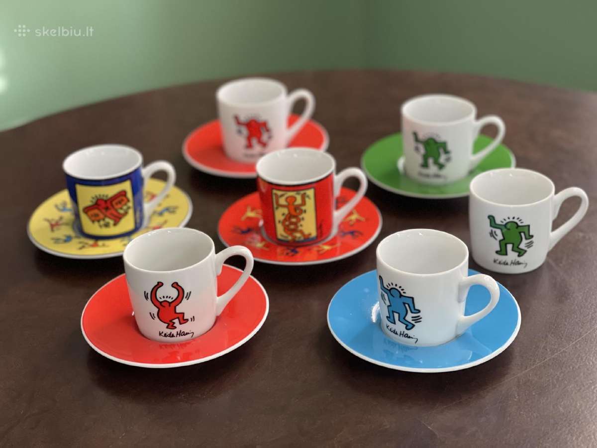 „Könitz Keith Haring“ porcel. espresso rinkinys - nuotraukos Nr. 2