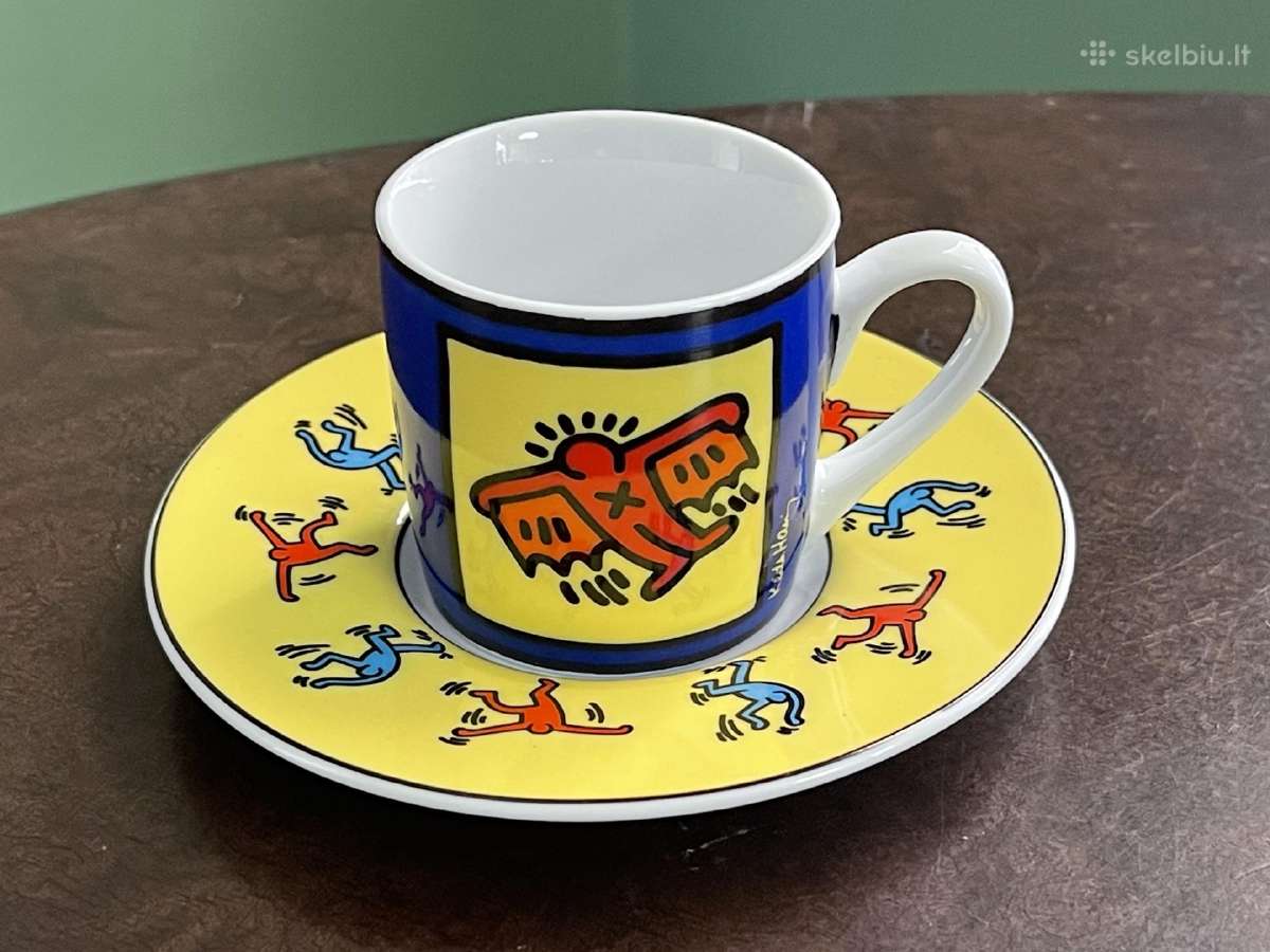 „Könitz Keith Haring“ porcel. espresso rinkinys - nuotraukos Nr. 3