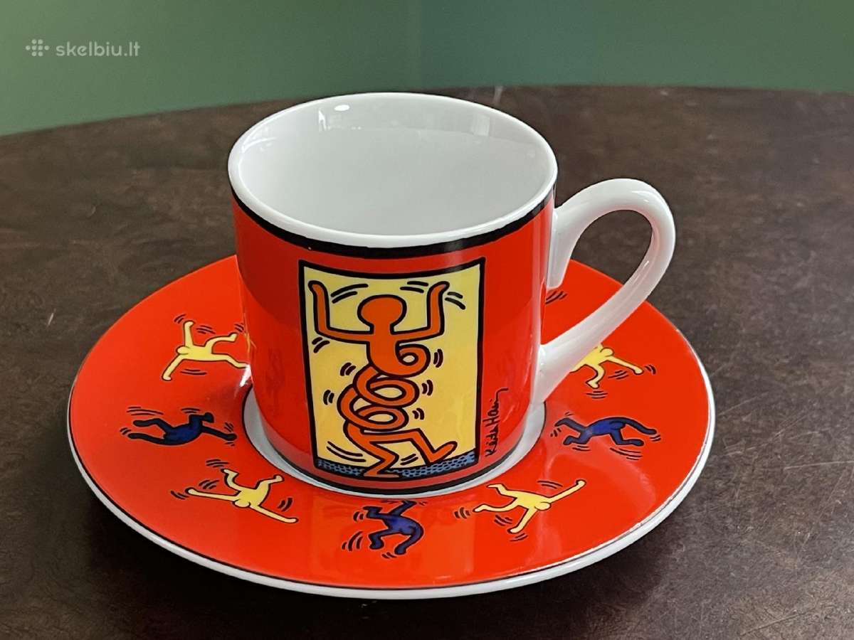 „Könitz Keith Haring“ porcel. espresso rinkinys - nuotraukos Nr. 5