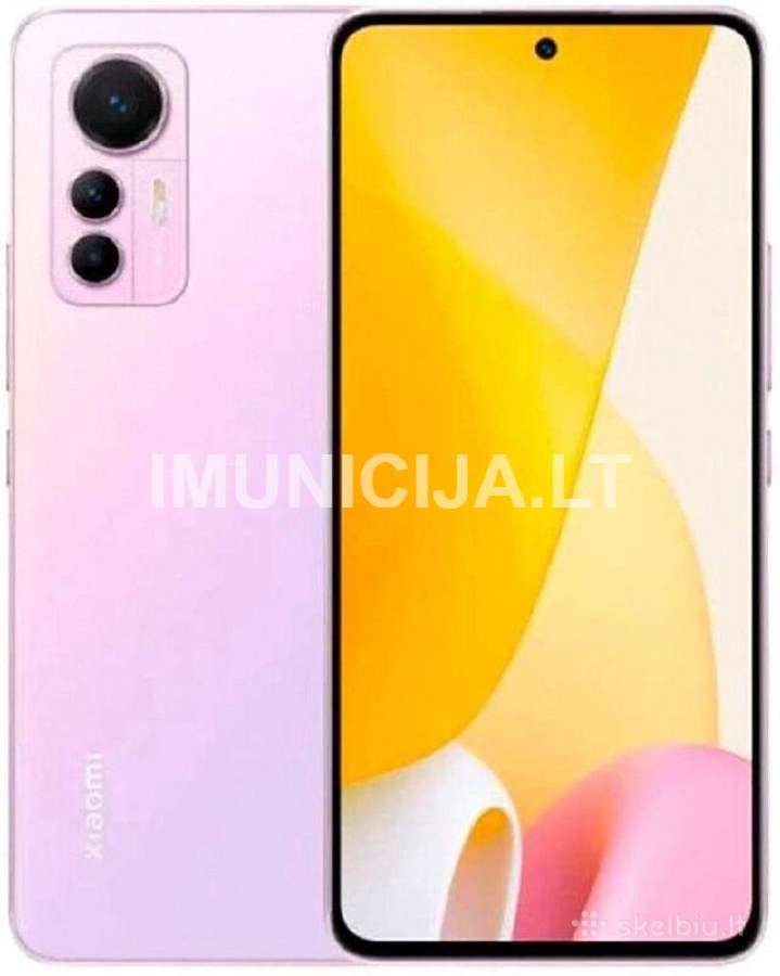 Xiaomi 12 Lite 5G + 3 mėn. garantija