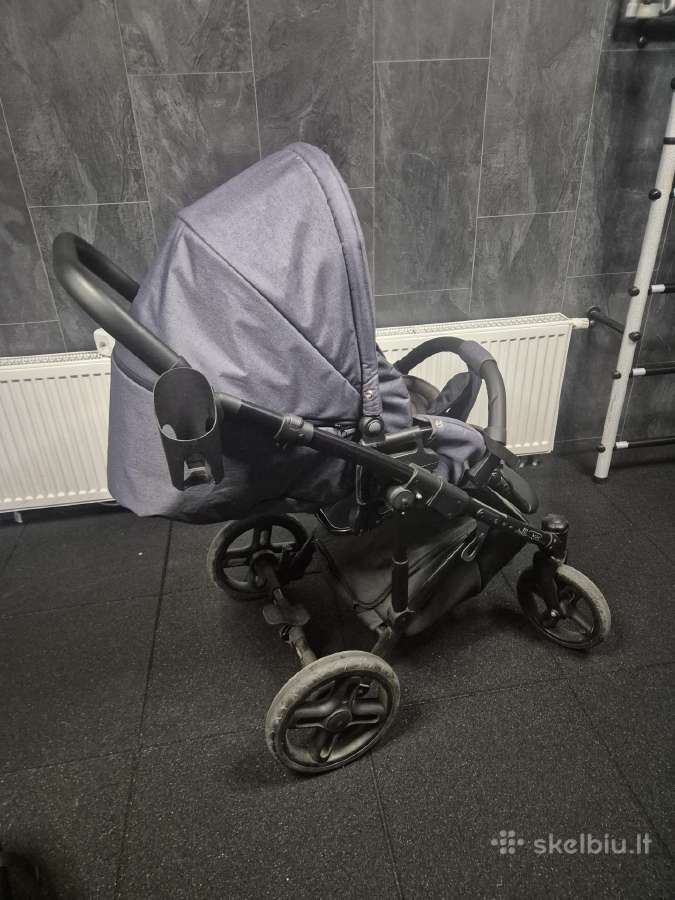 Milli Way Plus 3 in 1 Vėžimėlis ir Isofix kėdutė