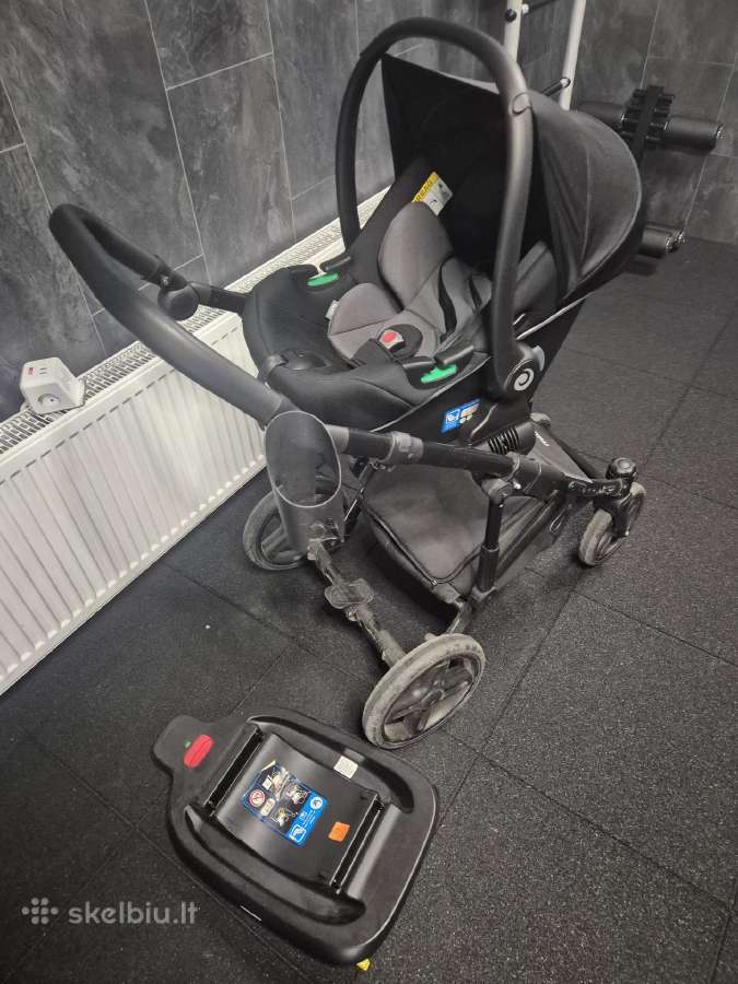 Milli Way Plus 3 in 1 Vėžimėlis ir Isofix kėdutė - nuotraukos Nr. 7
