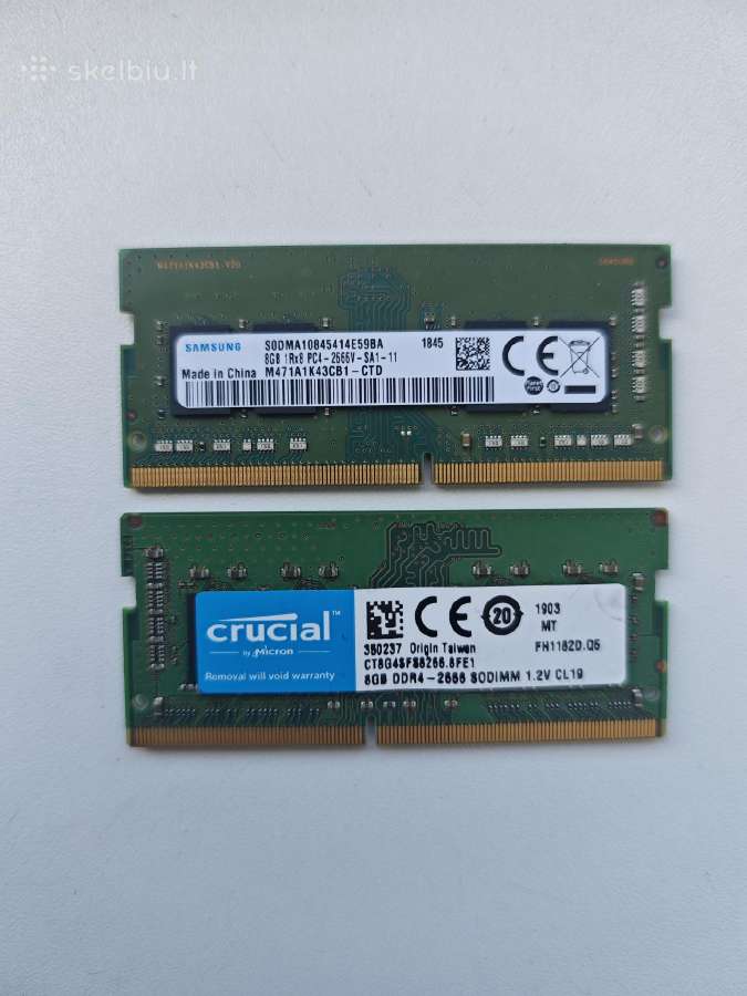 RAM komplektas 16 GB (2x8 GB) Ddr4