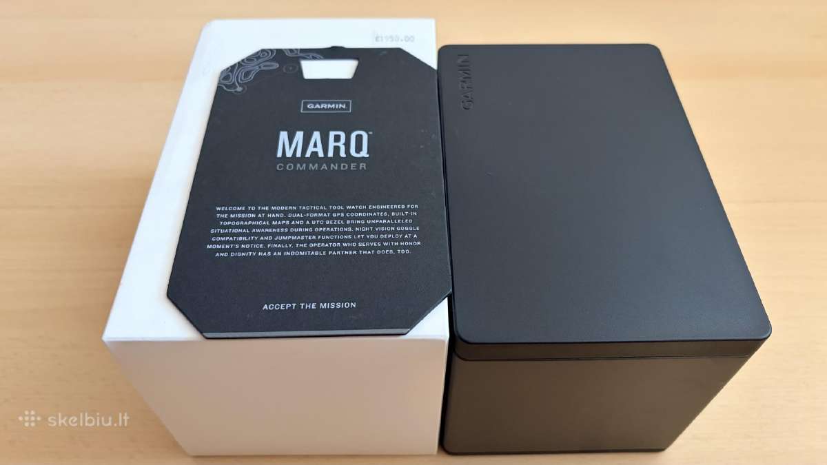 Garmin Marq Commander – puikios būklės - nuotraukos Nr. 3