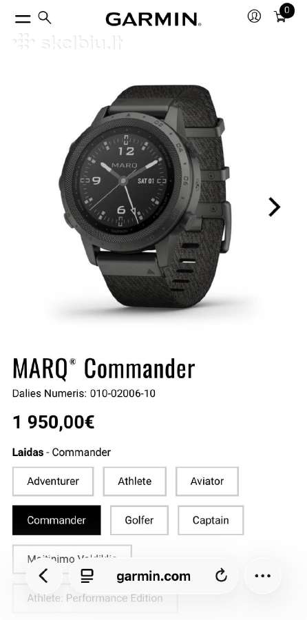 Garmin Marq Commander – puikios būklės - nuotraukos Nr. 5