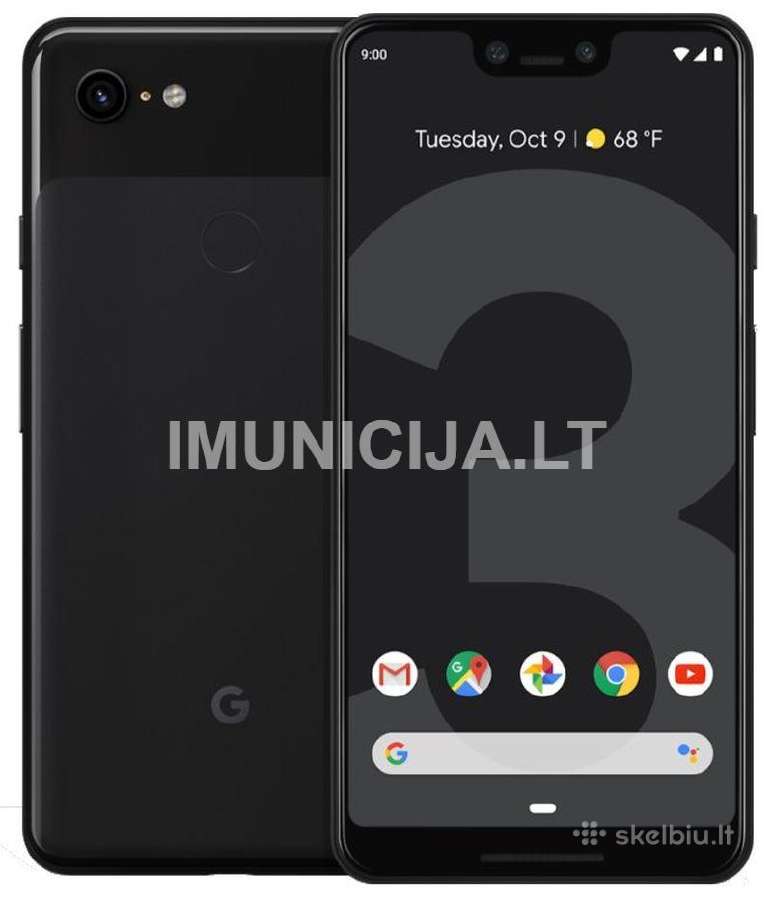 Google Pixel 3 XL + 3 mėn. garantija