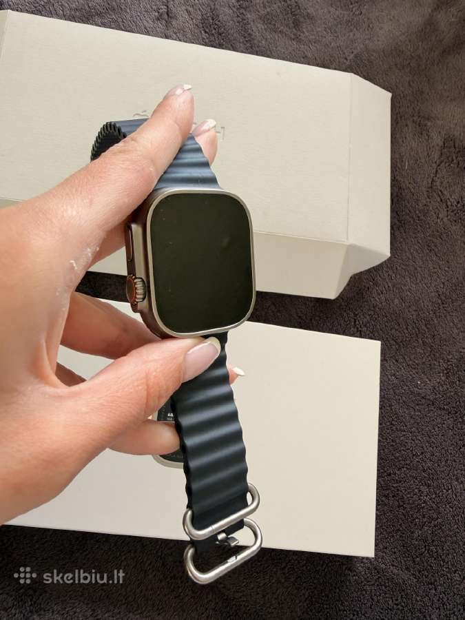Apple Watch Ultra 2 49 mm Titanium + Original Ocea - nuotraukos Nr. 3